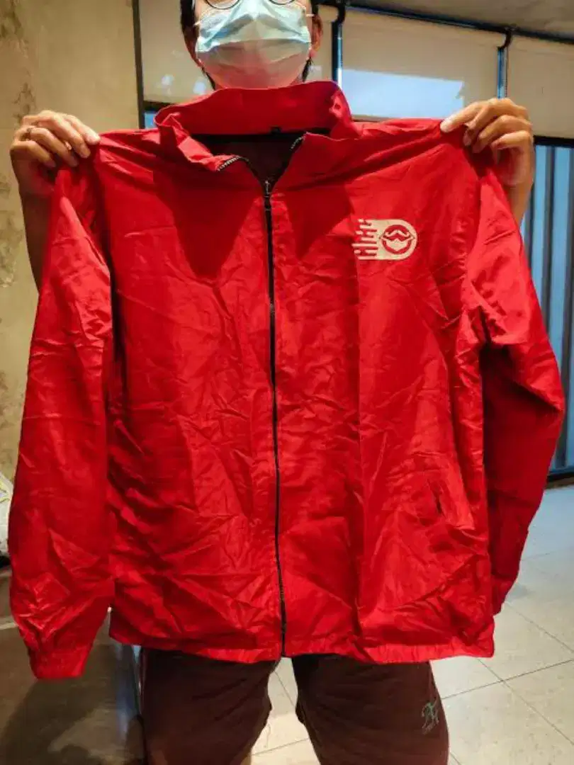 Nego Jaket MrSpeedy Merah Parasut