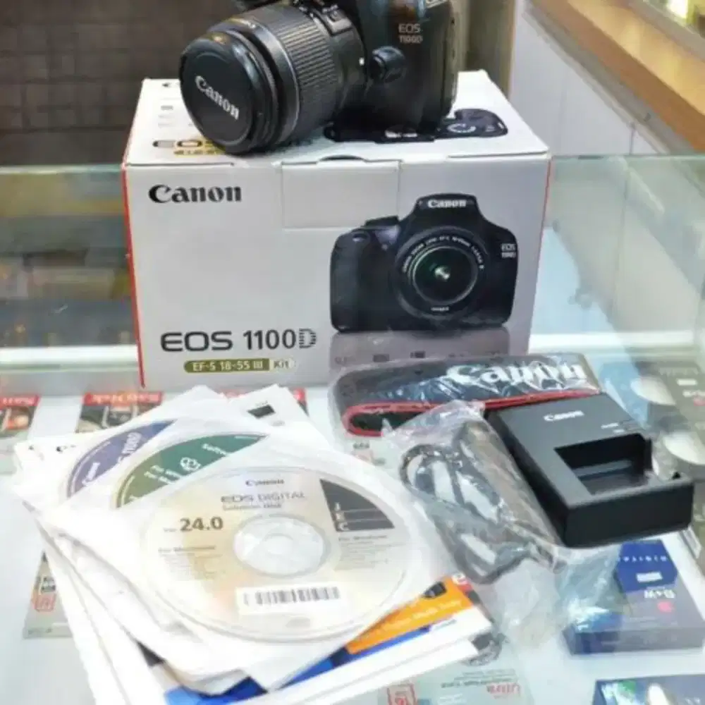 Kamera Canon Eos 1100D 2nd Like New