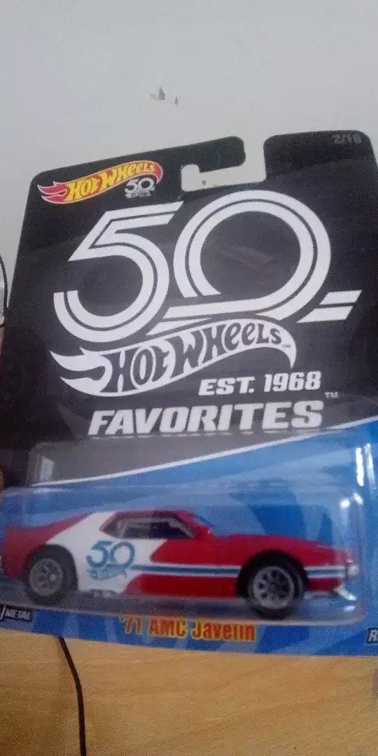 Hot wheels JAVELIN AMC 71 die cast real car, metal, baru, chat via WA