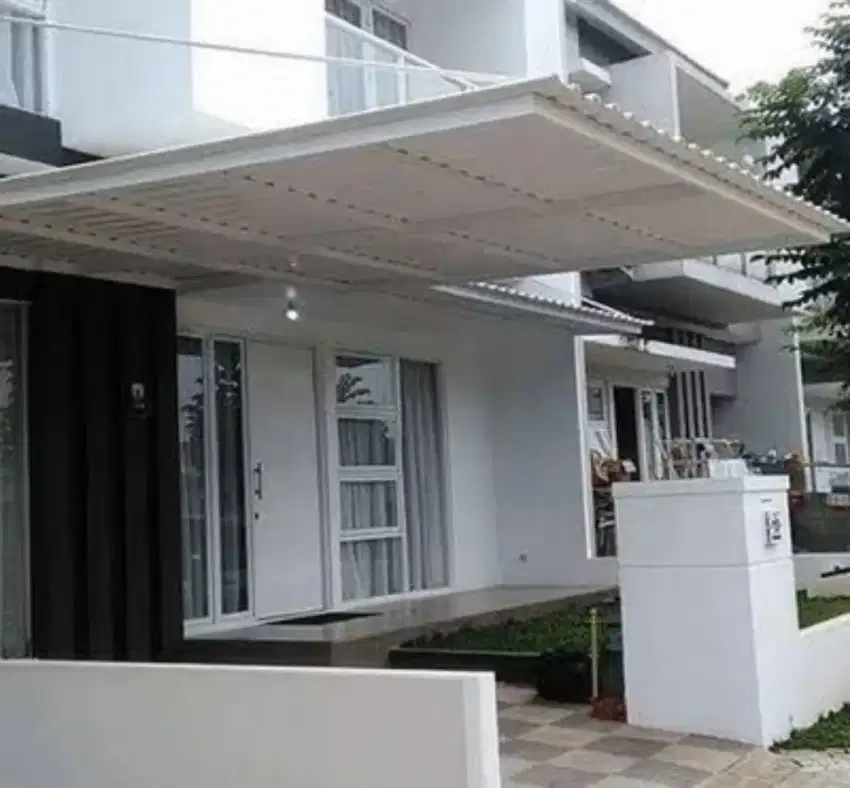 Kanopi atap alderon, spandek, solarflat, dll..
