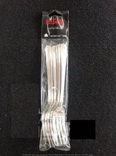 Garpu Makan 18 cm 1 set isi 6 pcs / Dinner Fork Tebal stainless steel