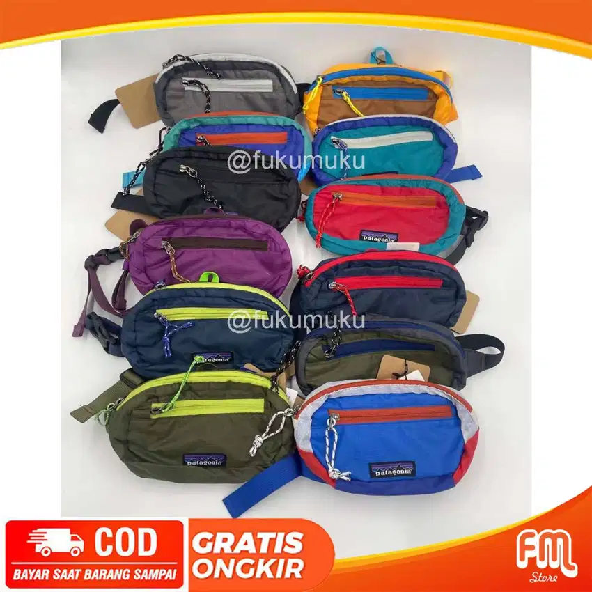 Mini Hippack Patagonia Waist Bag Outdoor / Tas Pinggang Ultralight