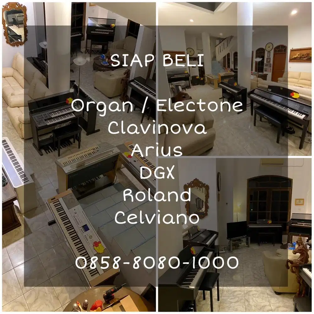 Siap Beli Organ / Piano Yamaha Arius Clavinova Electone DGX Dicari