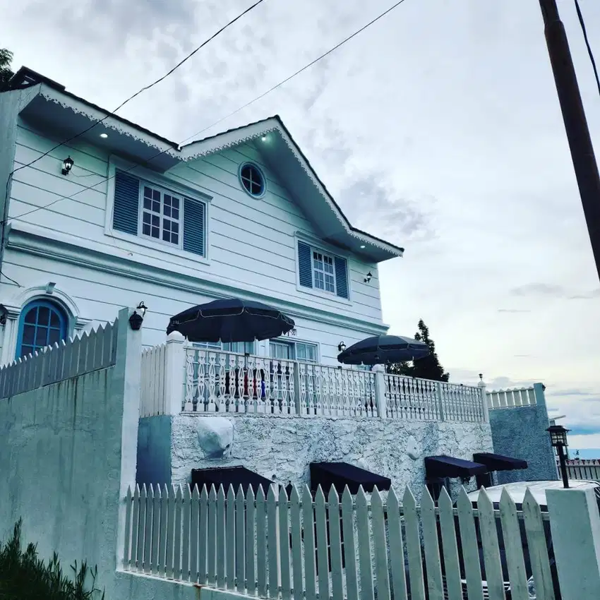 Villa Baru Fully Furnished Ada Kolam Renang View Gunung Di Megamendung