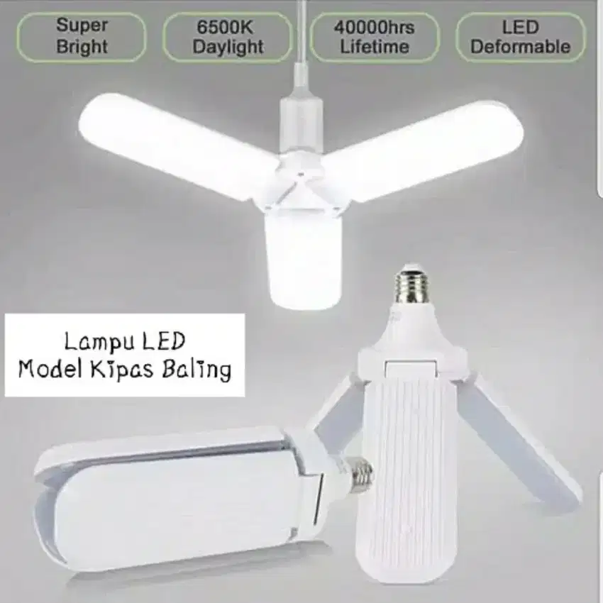 Lampu LED Model Kipas