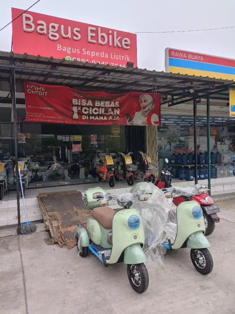 sepeda listrik roda3  800w 50km