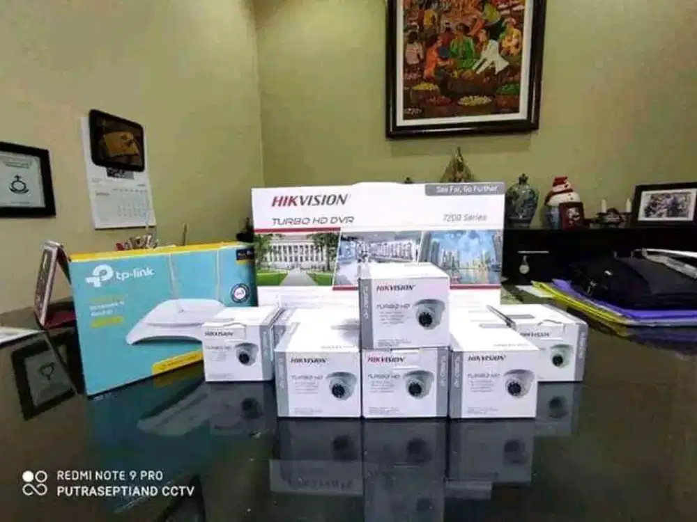 PAKET LENGKAP CAMERA CCTV MURAH 2MP//5MP online ke hp free pasang