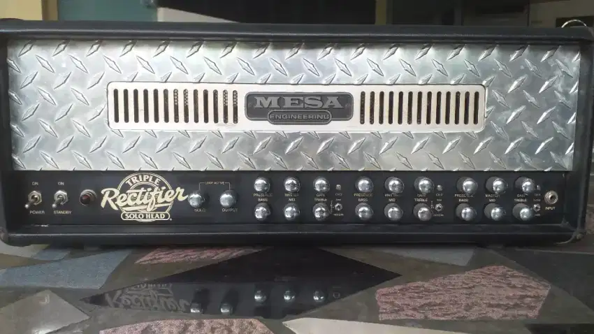 Mesa Boogie Triple Rectifier Head dan speaker