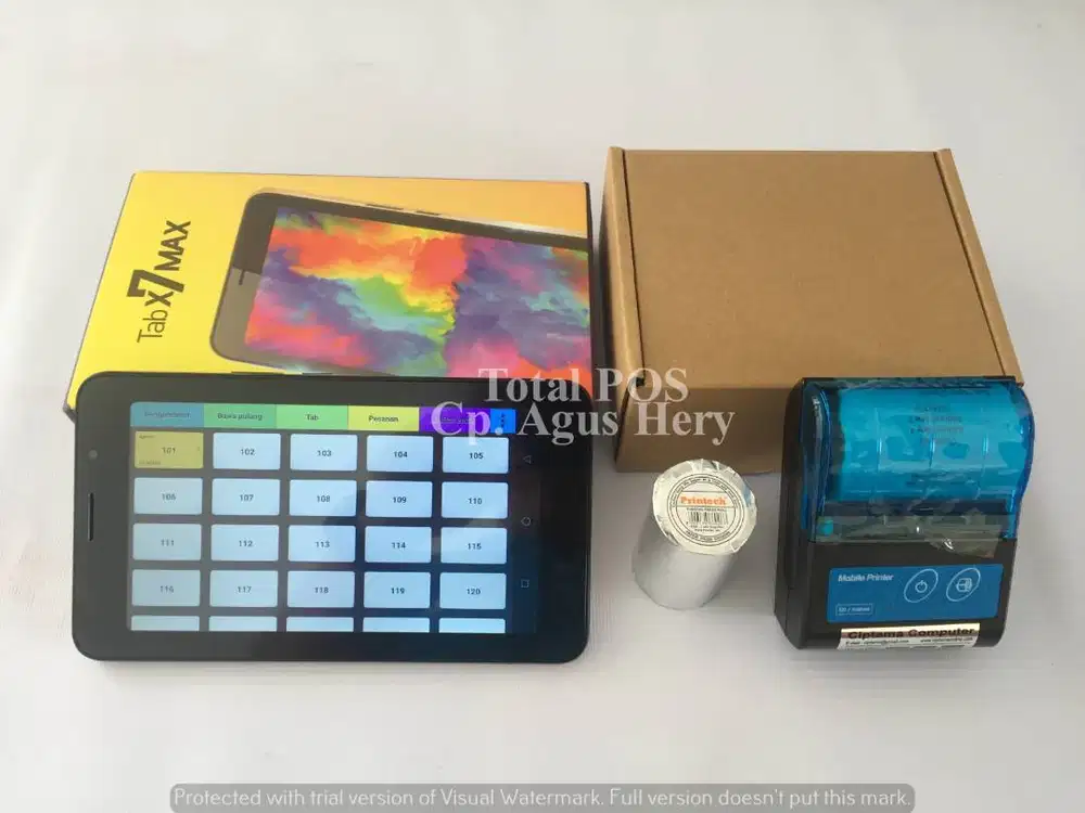 Mesin Kasir android untuk usaha F&B/resto, fitur lengkap & praktis
