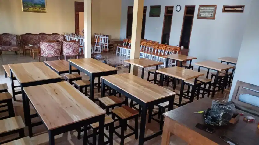 meja kursi Cafe Murah