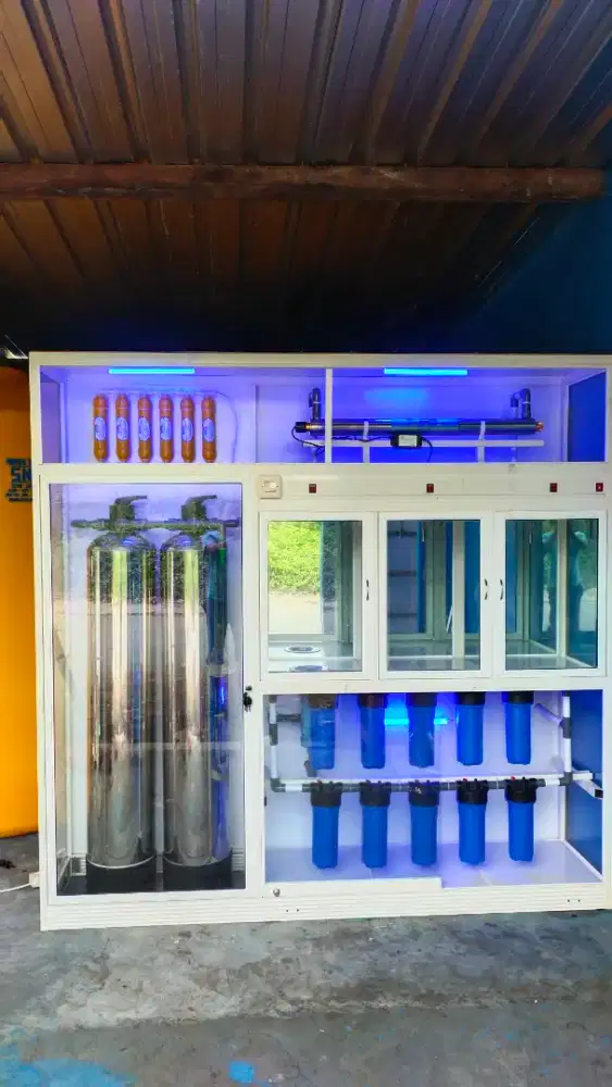 Mesin depo air isi ulang bio energi