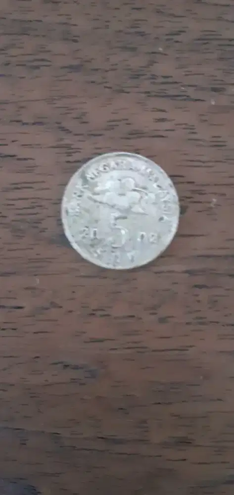 Uang koin kuno 5 sen malaysia