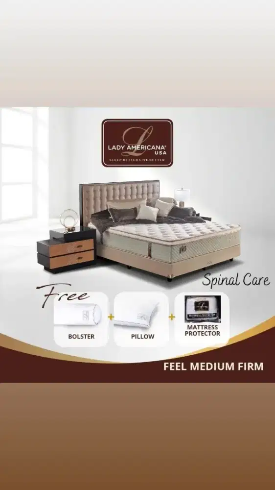 Springbed Lady Americana Spinal Care