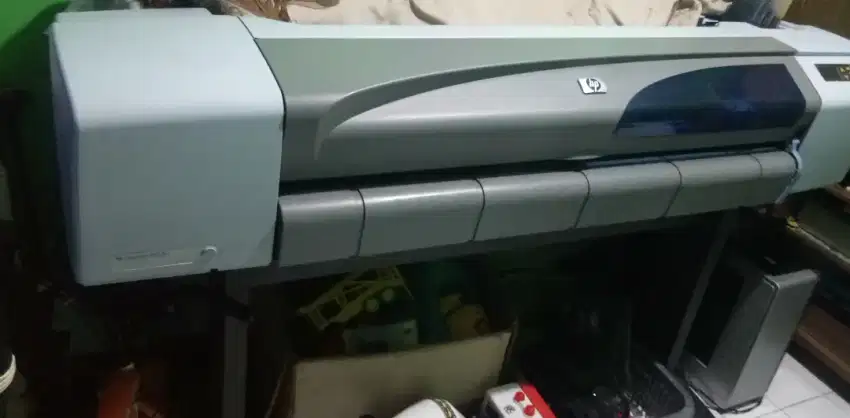 Plotter Hp Designjet 500plus ukuran 42inch mulus siap pakai