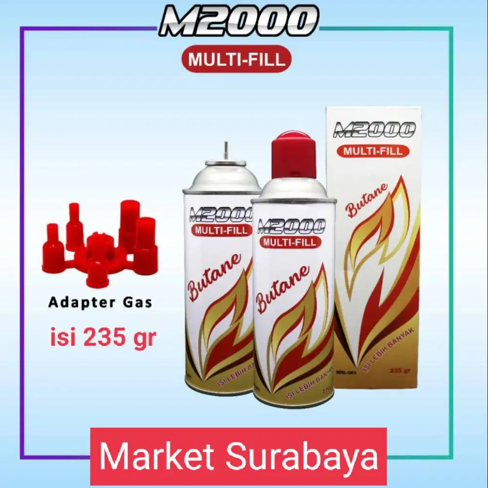 Gas Butane M2000 untuk Refill korek gas