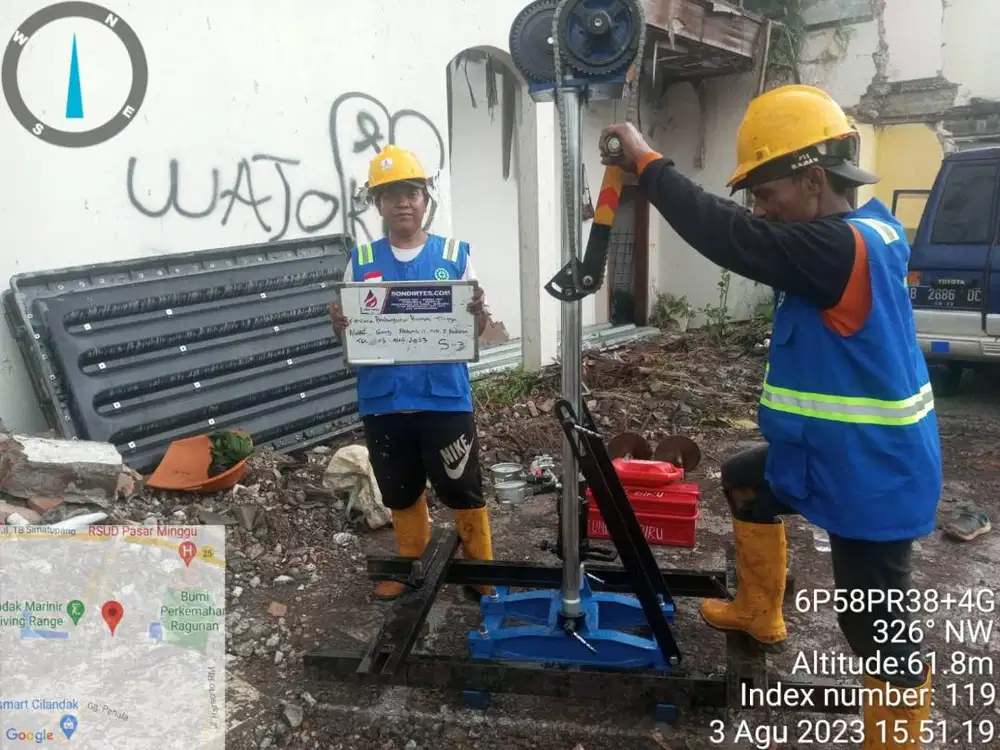 Jasa Sondir Test 1 Hari Selesai Berikut Laporan