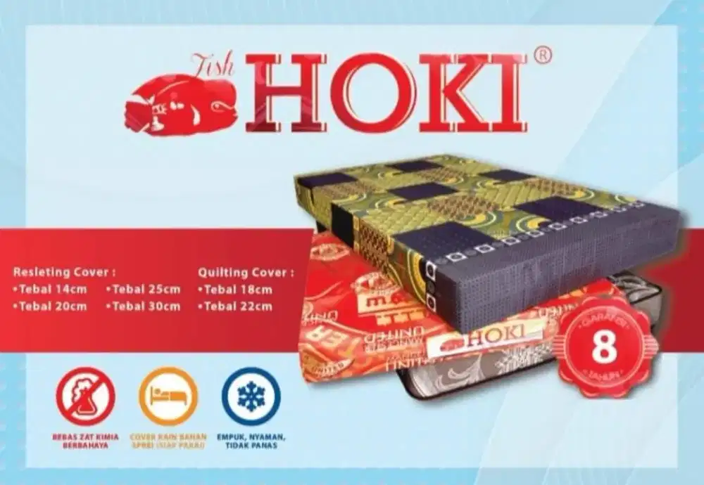 Kasur Busa Murah / Hoki / Garansi 8 Tahun