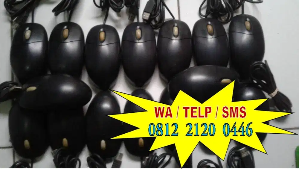 Jual MOUSE BUILD UP (PS/2 dan USB) Second (Harga Sangat Terjangkau)