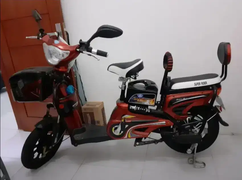 Sepeda listrik Super Rider Earth Gold