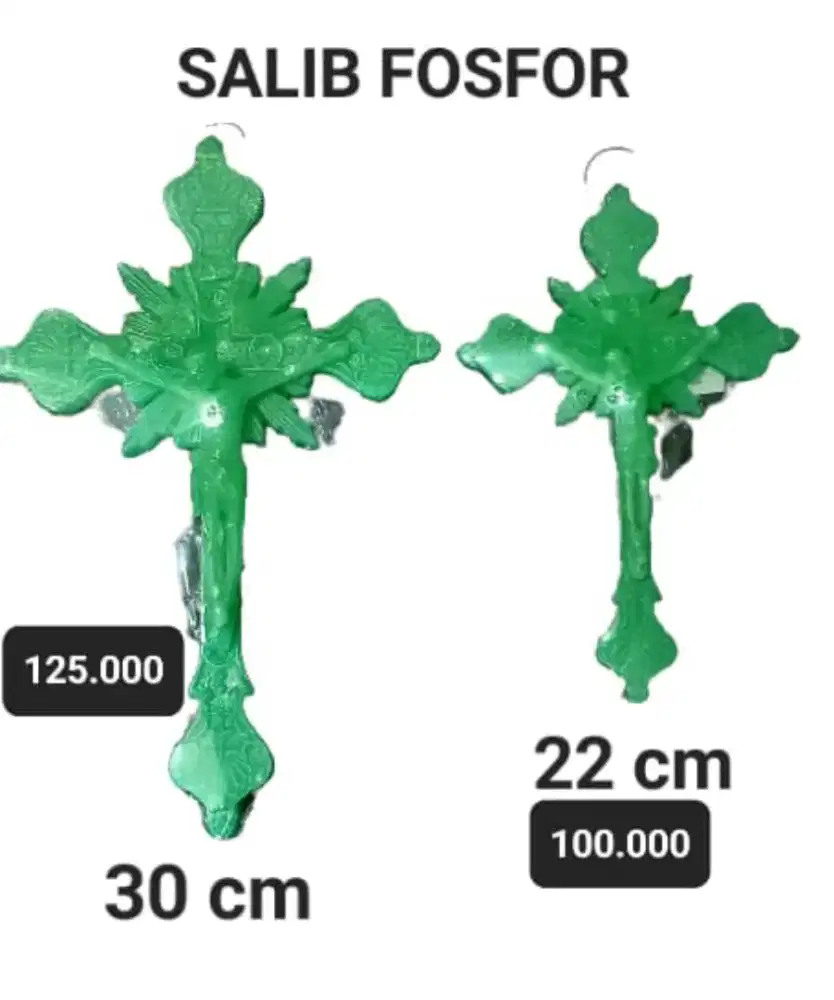 Salib Gantung Pospor Korpus Rohani Katolik Kode MKRSGFOS