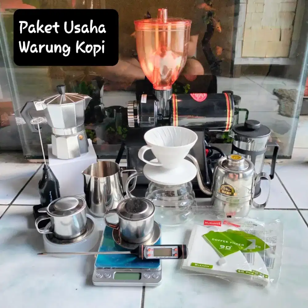 paket usaha warung kopi alat kopi