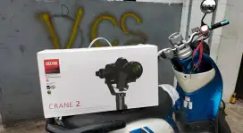 zhiyun crane 2 3-axis stabilizer with follow focus