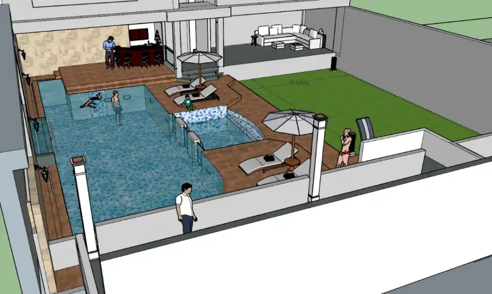 Kontraktor kolam renang di medan