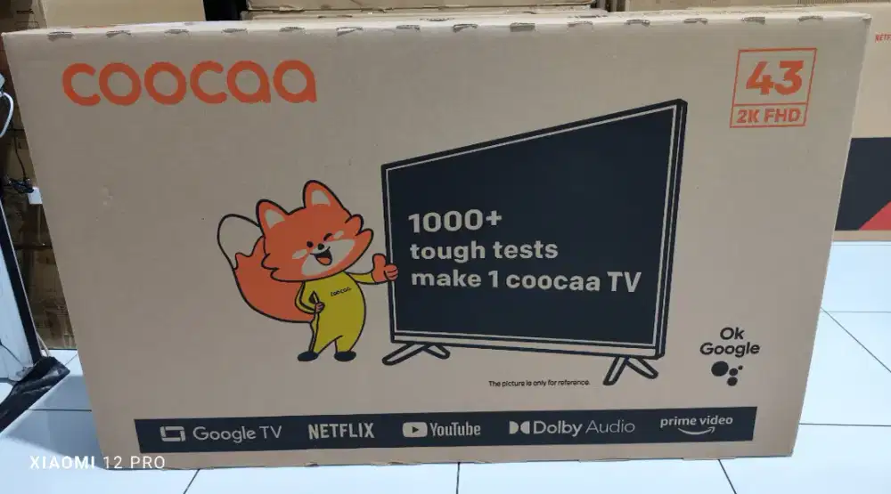 Google TV Android - Coocaa TV 43 QLED FullHD Dolby Digital TV