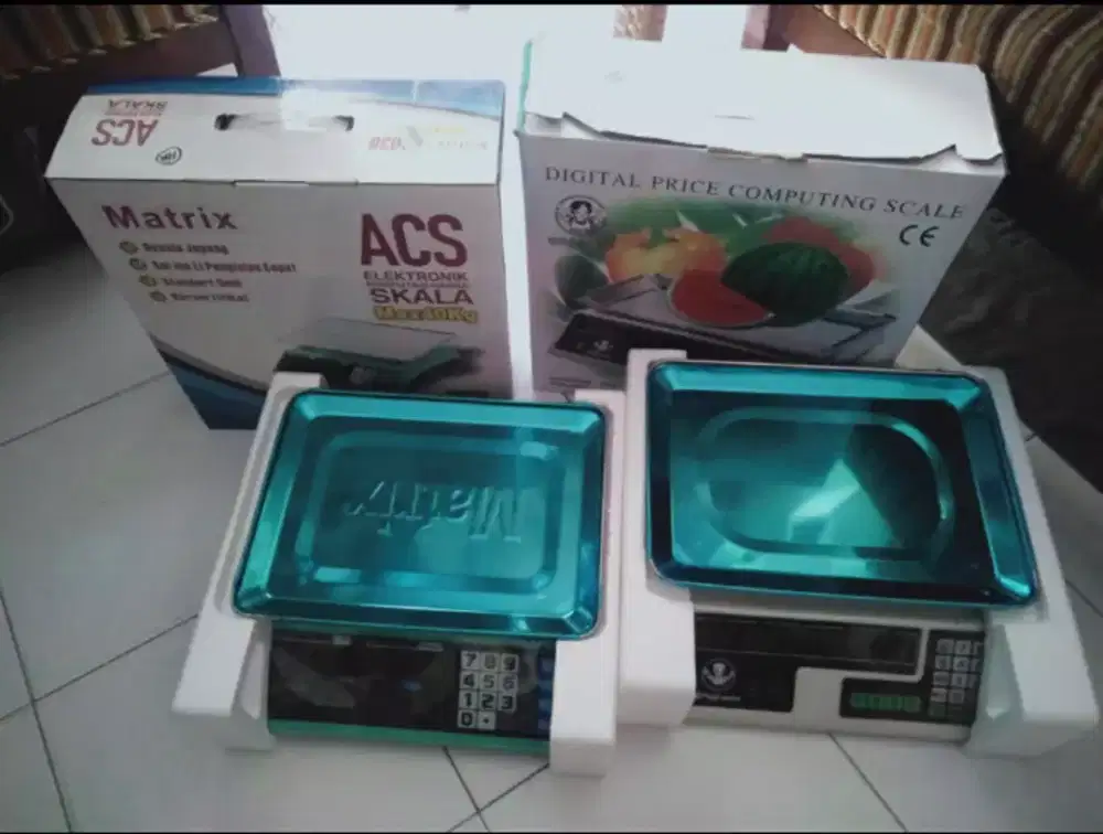 (rumah teknik jogja)timbangan digital portable 40 kg, harga mulai350rb