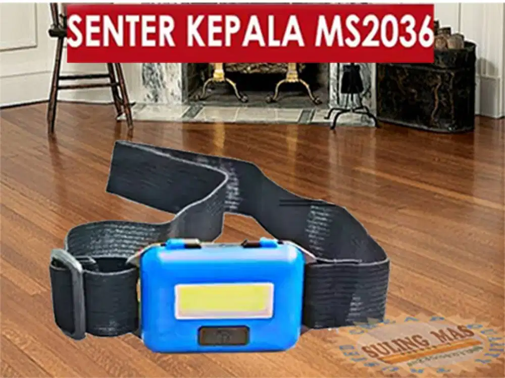 Senter Kepala LED COB Untuk Jarak Dekat