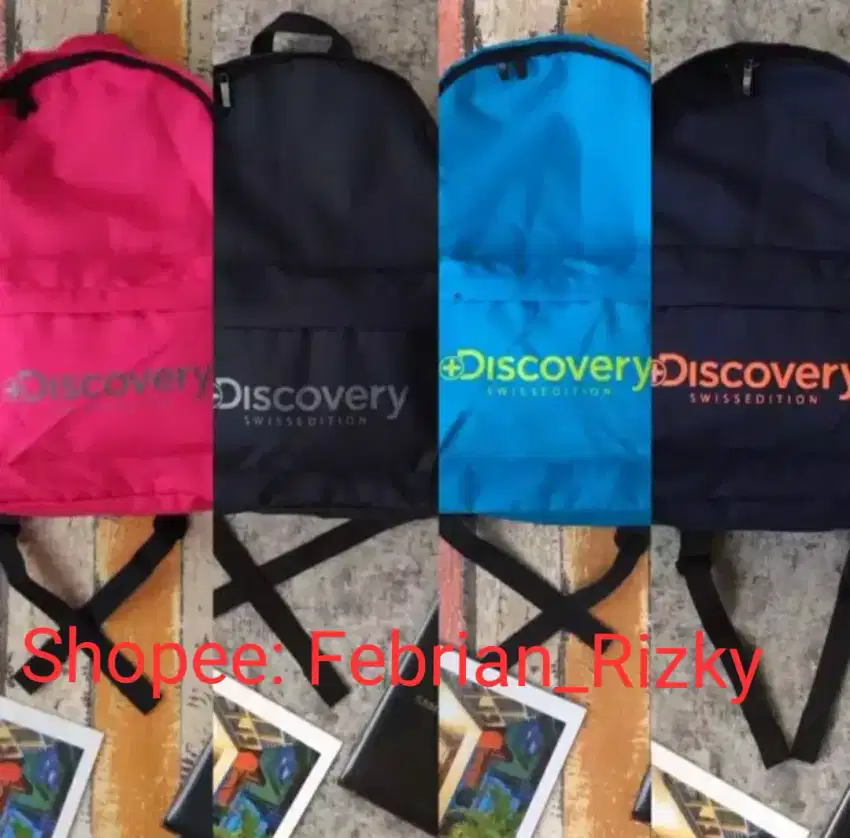 Tas Punggung / Tas Ransel / Backpack DISCOVERY / Tas Unisex