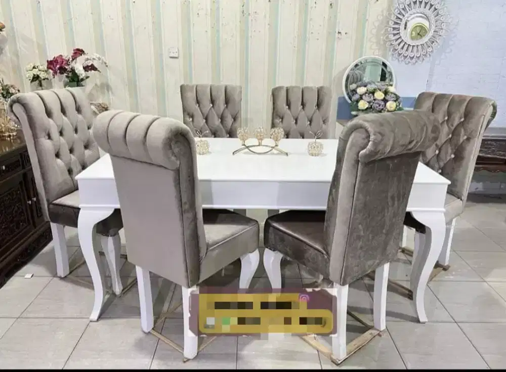 Meja Makan Selina 6kursi DUCO