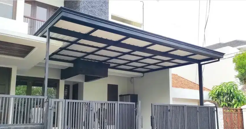 Kanopi atap alderon RS elegan dan anti karat