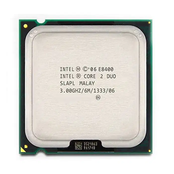 prosesor core 2 duo 8400 3ghz dan Pentium 4 LGA775