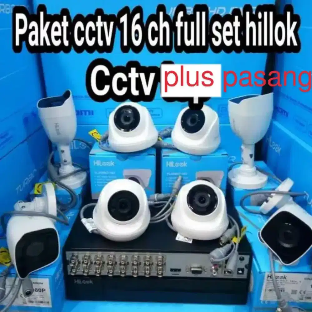 Toko melayani pemasangan paket kamera CCTV hilook HIKVISION Dll