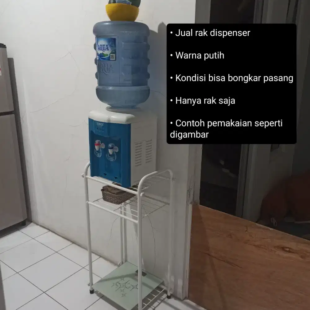 Rak dispenser second berkualitas
