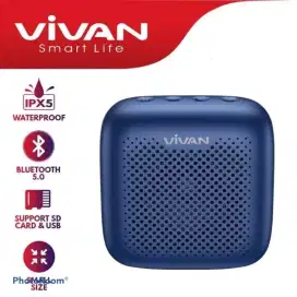 SPEAKER BLUETOOTH 5.0 VIVAN VS1 5W IPX5 WATERPROOF ANTI AIR BARU ORI