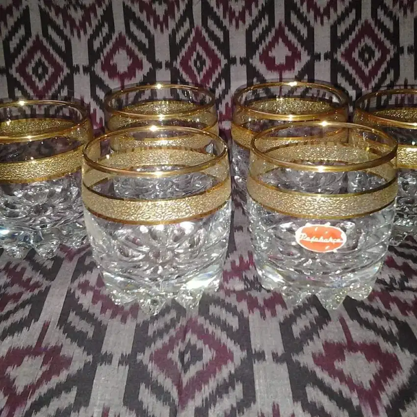 Gelas Kristal jadul
