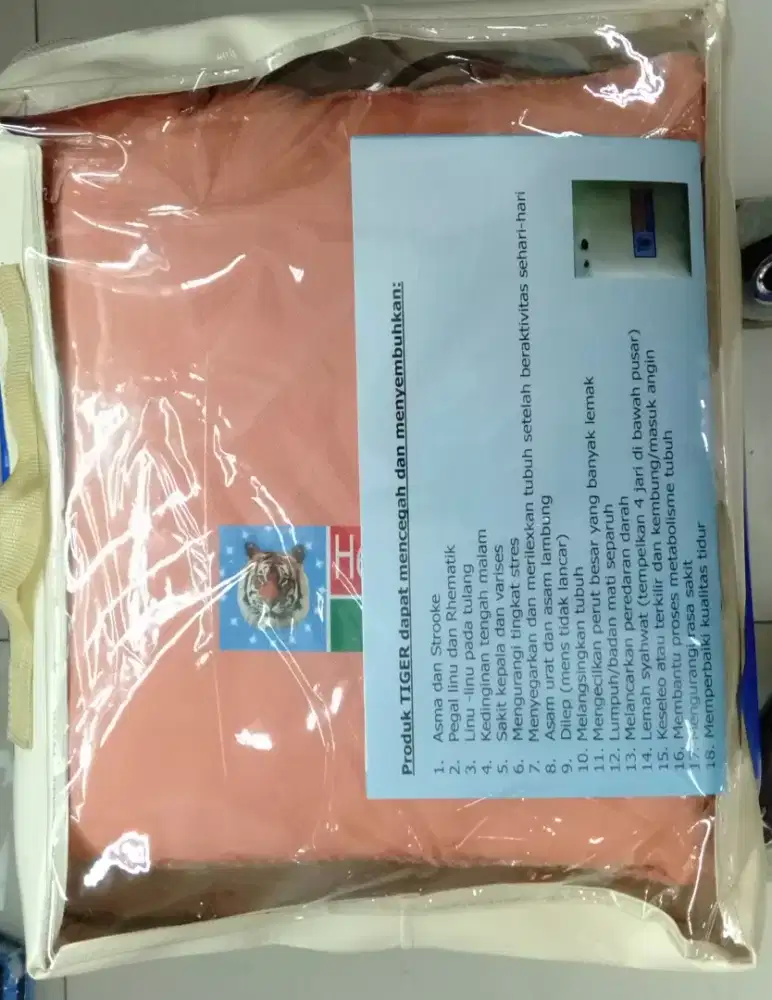 Jual bantal PANAS Asli merk Tiger