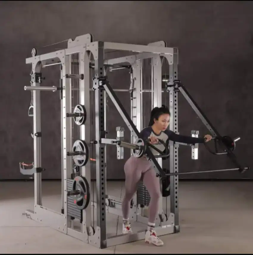 smith multifungsi type baru HT Fitness USA belum termasuk bangku