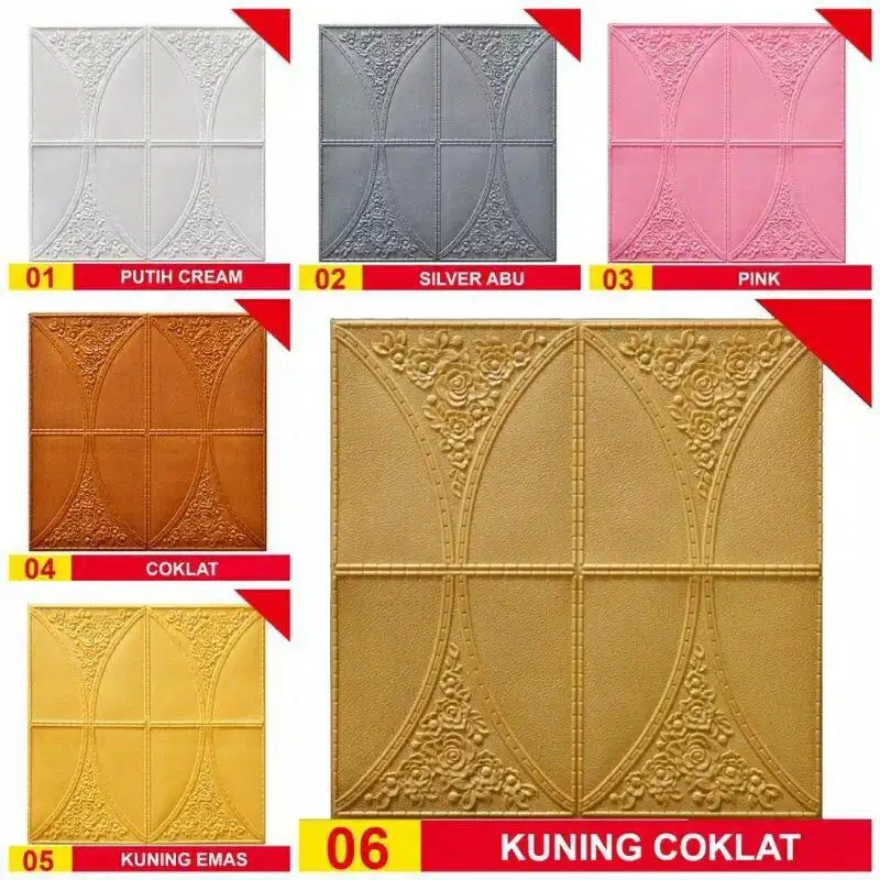 PROMO CUCI GUDANG! TERMURAH Wall Sticker 3D Batik Foam Luxury