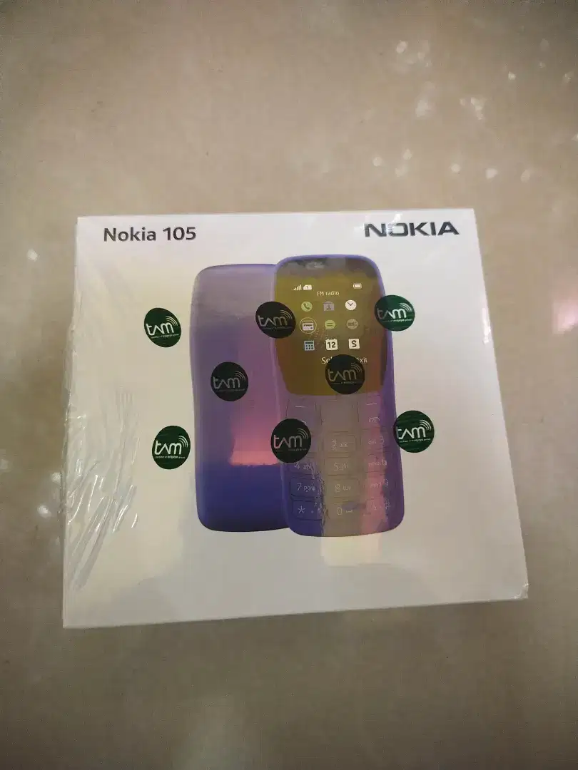 Nokia 105 Baru Garansi Resmi Tam