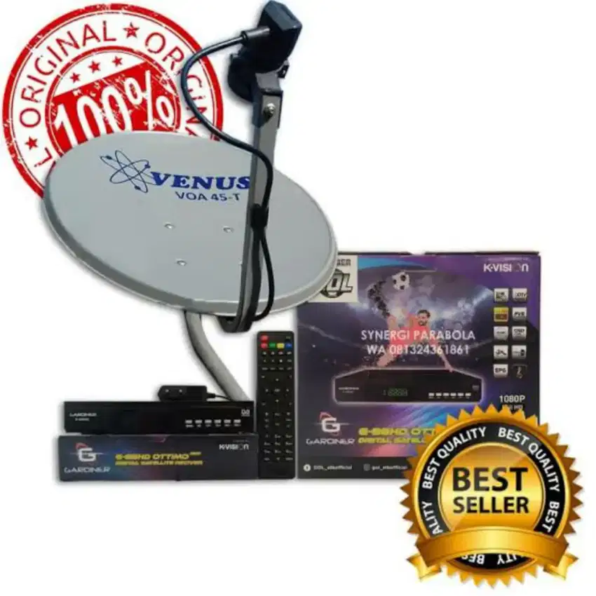 Receiver parabola k-vision bromo bonus paket juara