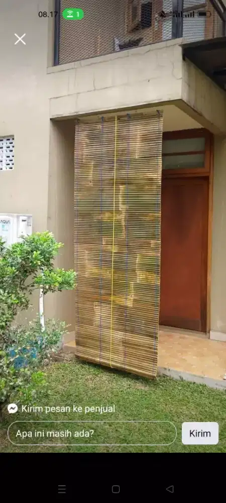 krey wide bambu Finishing dan Non Finishing