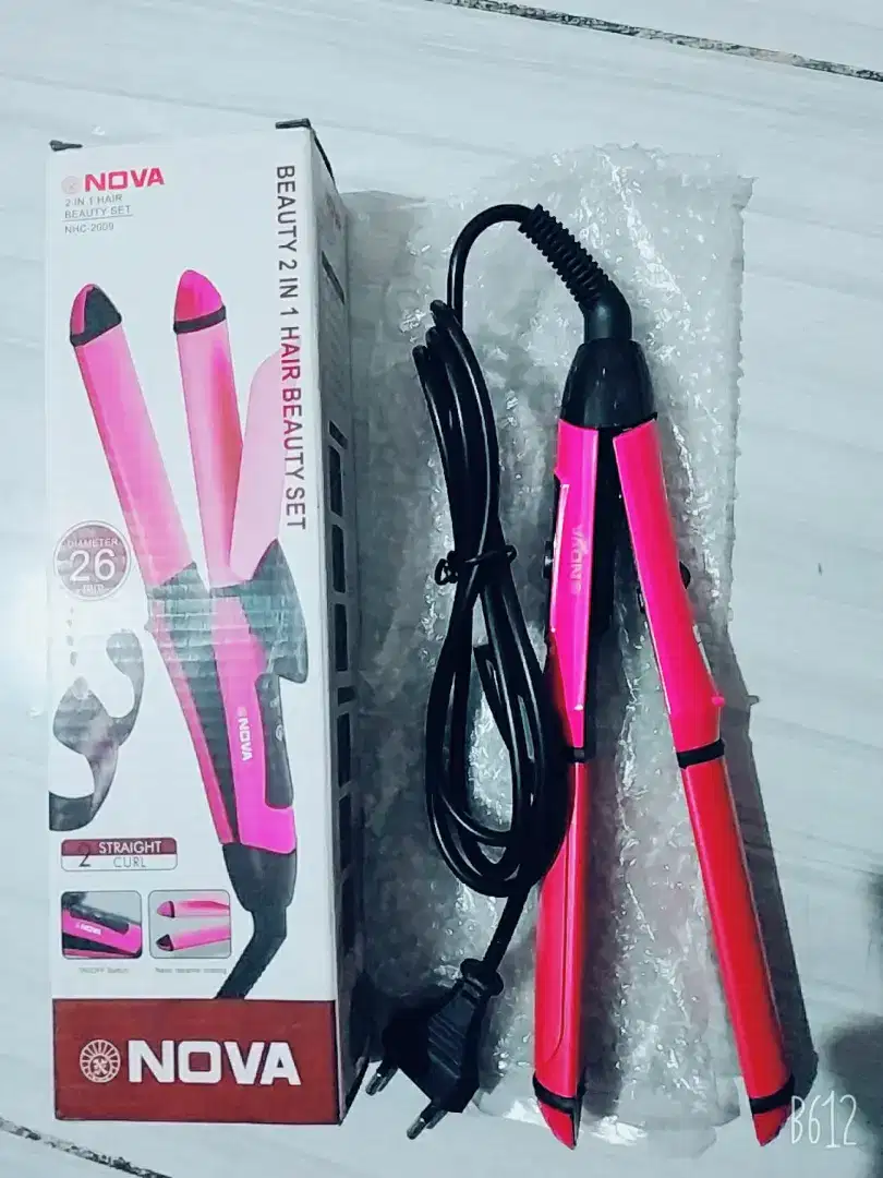 Catok Rambut Nova 2 in 1