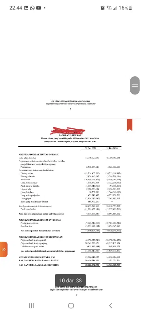 Jasa Keuangan (Laporan Kuangan, Pajak, Audit)