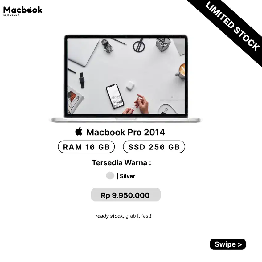 MACBOOK PRO 2014 13 16/256GB