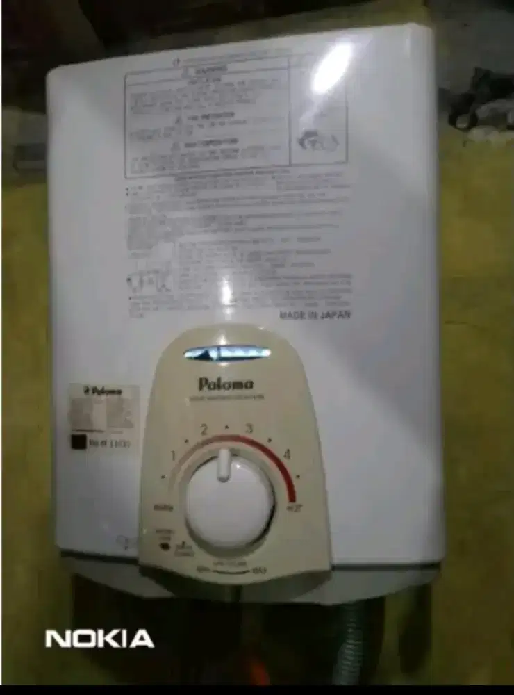 Paloma pemanas air | water heater gas lpg | ph 5 rf (made in japan)