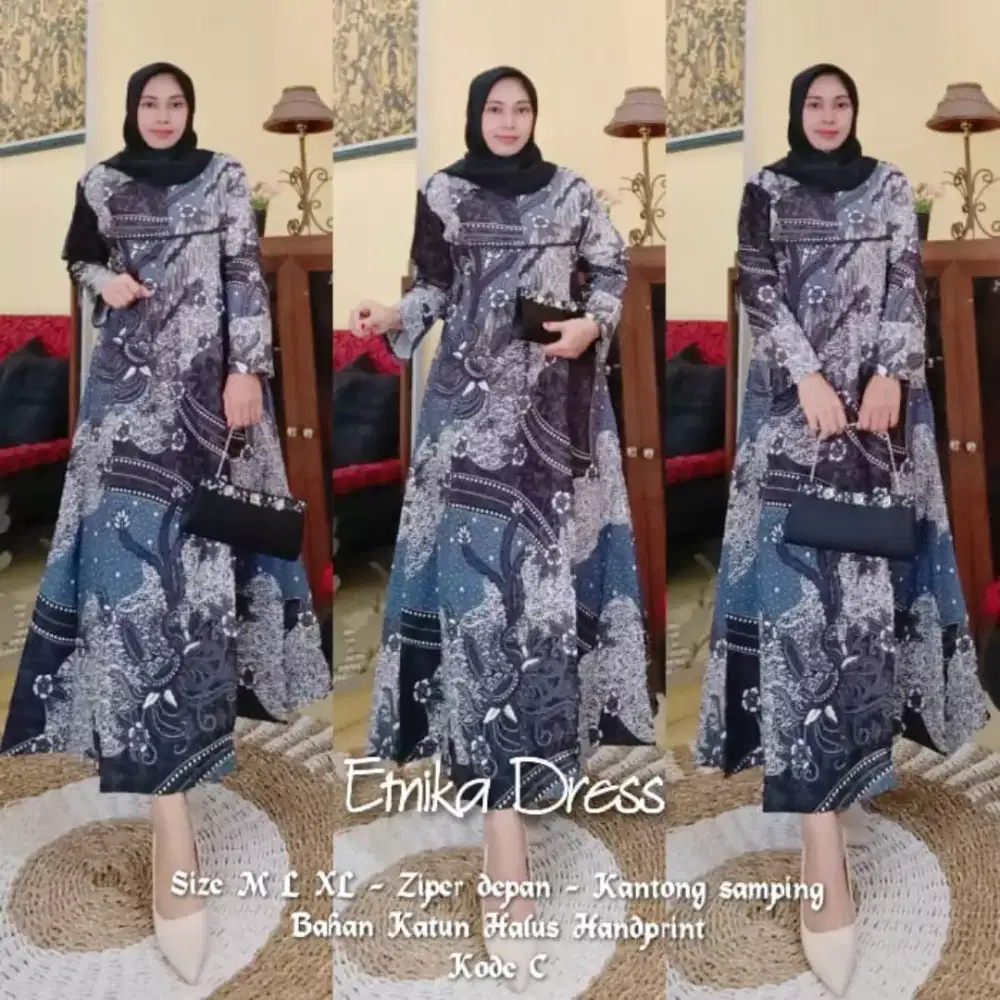 Gamis batik solo