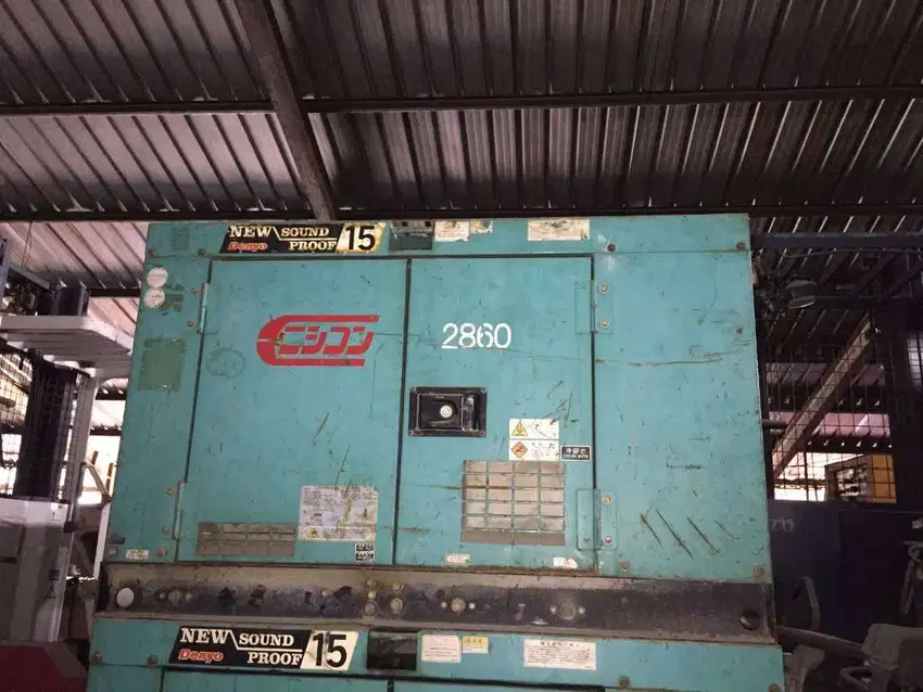 Denyo Silent Generator Genset 15 kVA EX-Jepang